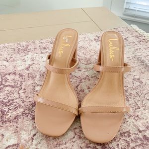 Lulus heel sandals